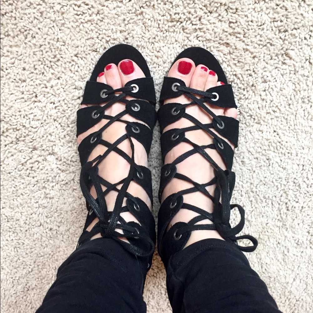 Lucky Brand Lace Up Shoes